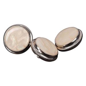 ヤマハ/Bach/Schilke トランペット ピストンボタン 黒蝶貝カスタマイズ