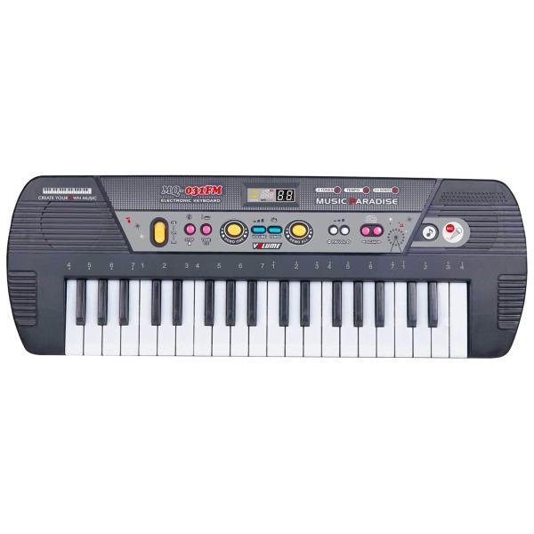 キーボードピアノ子供用楽器玩具多機能マイク付き37キー電子オルガンデジタル音楽ピアノキーボード屋内用
