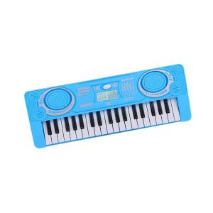 電子オルガン 多機能ピアノのおもちゃ ギフト用 新年の贈り物 子供 ブルー