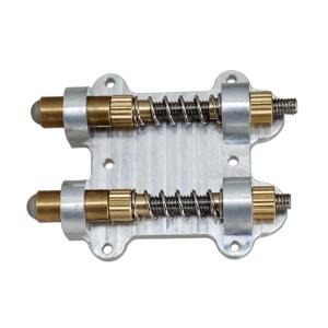 ブリッジ Bridge Set - ABR-1, Nonwired, Brass Saddles, Nickel [送料