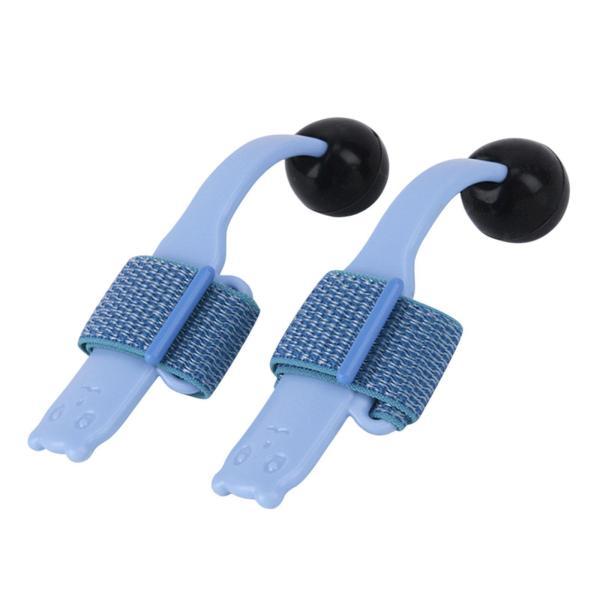 2 ピース ピアノ フィンガー トレイン ミュージシャン 大人 初心者 収納バッグ付き ブルー