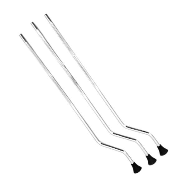 3x フロアタムドラム脚 ドラム交換用足 ドラムアクセサリー 滑り止めハードウェア 丈夫なドラムスタ...