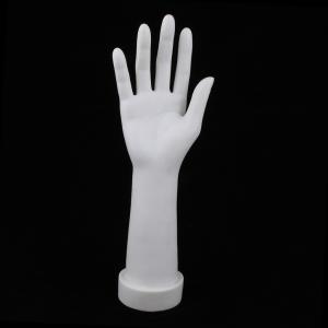 ハンドジュエリーディスプレイスタンド女性の手のマネキンモデルの小道具 - 白い右
