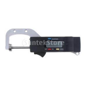 0-25ミリメートル0.01ミリメートルミニデジタルジュエリー紙フィルム厚さキャリパーツール