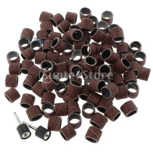 102ピースサンディングディスクサンドペーパー無孔ラウンド研磨パッド