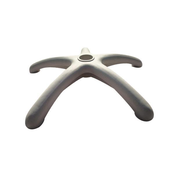 オフィスチェアベース交換 20.5 インチ PP 素材プロフェッショナルアクセサリーホワイト