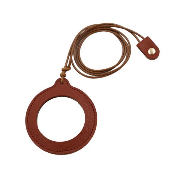 ネックレスルーペ 多機能拡大鏡 工芸用 読書本 ブラウン