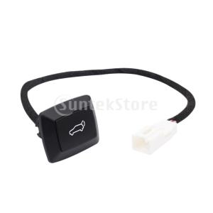 Perfeclan LEDプッシュスイッチ ユニバーサル リア蓋 テールゲート 車 リリーススイッチ ボタン 高品質