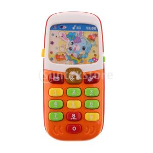 F Fityle ミニ 子供 教育 学習マシン 電話おもちゃ 電子玩具 知育玩具