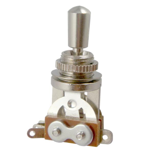 交換用エレリックギター3ウェイトグルスイッチ+キャップチップにLPスタイルギター