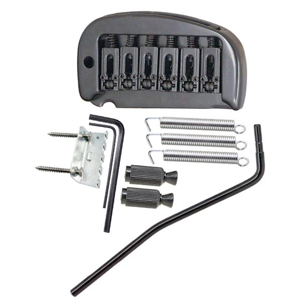 6弦 ローラー サドル トレモロ ブリッジシステム エレキギター用 全3色