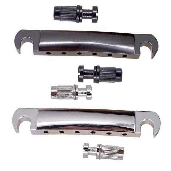 6弦エレクトリックギター ブリッジ テールピース 2色選べる