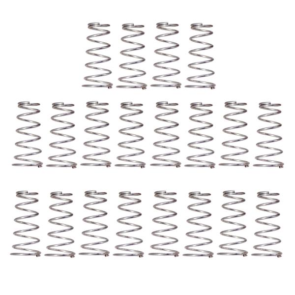 約20個 スプリング エレキギター/ベースピックアップ ブリッジ テールピース サドル用 楽器アクセ...