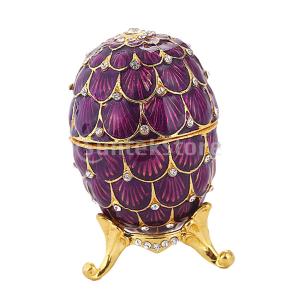 インペリアル イースター エッグ型デザイン ピンク 可愛い ジュエリー