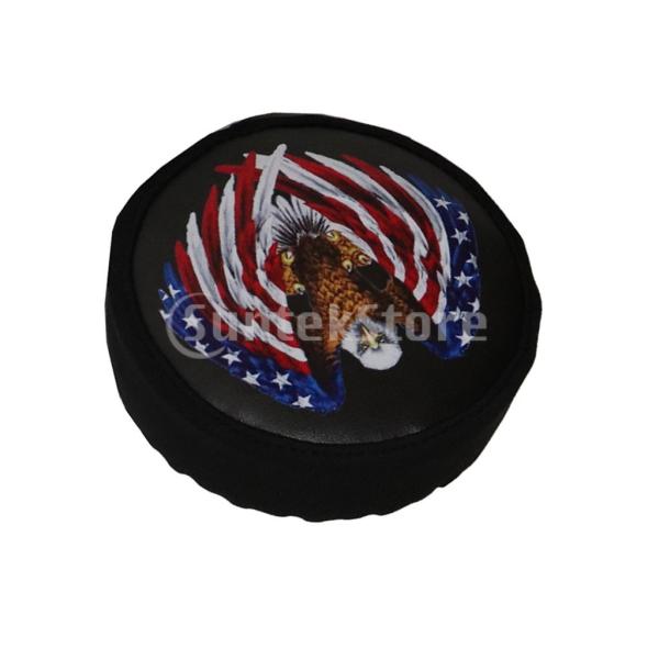 PUレザースペアタイヤカバー1.9 "クローラホイール1/10アキシャル用SCX10