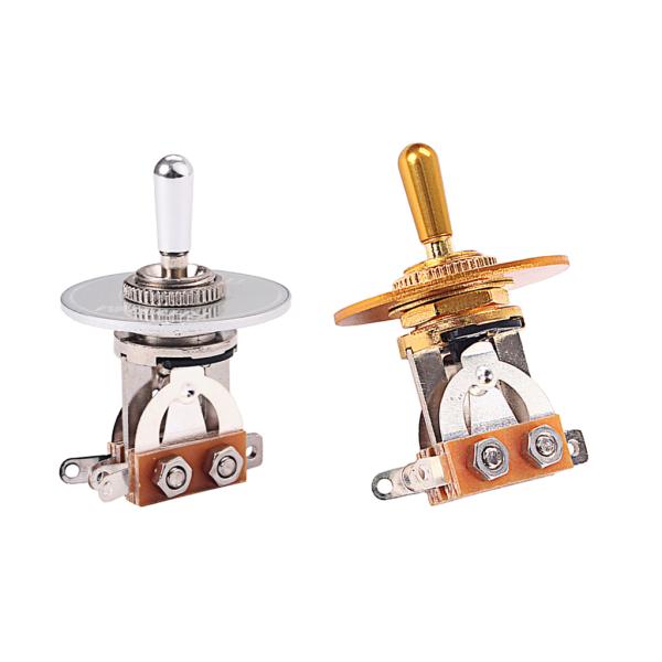 エレクトリックギター 3ウェイトグル ピックアップセレクター リズムトレブルワッシャー 全2色