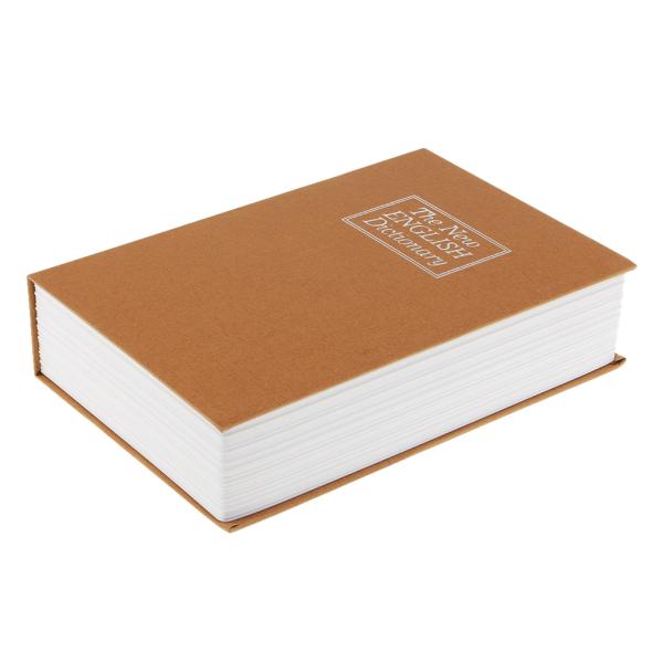 現実的な 辞書 マネーボックス  ピギーバンク隠しセーフボックス ジュエリー収納ケース 全4色