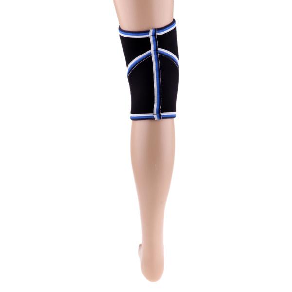 膝袖 パワーリフティング 重量挙げフィットネス 膝サポート ネオプレン 厚さ約7mm  全８種