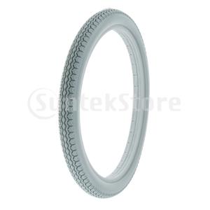 グレーポリウレタンスナップオン車いすストリートタイヤが最もフィット