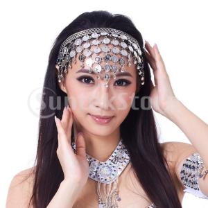 アラビアン衣装 ベリーダンス ヘアバンド 多用...の詳細画像4
