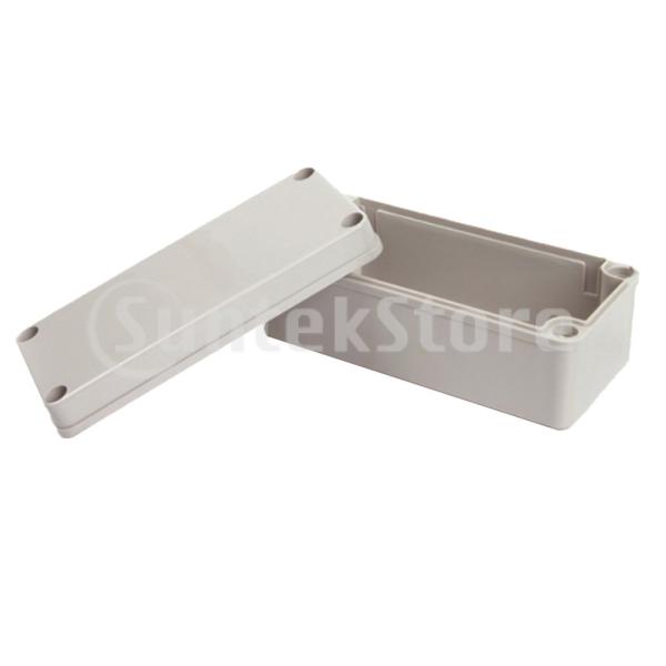 ABSプラスチック ジャンクションボックス 電気ボックス プロジェクトエンクロージャケース 防水 防...