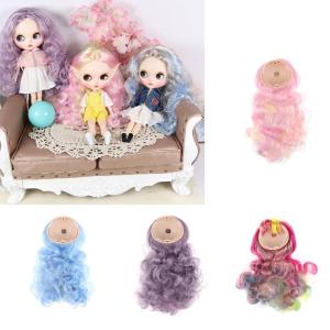 4色 1/6ドール用 頭皮ヘッドシェル付き ロ...の詳細画像1