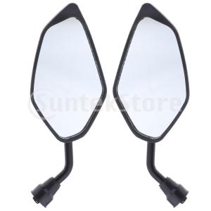 オートバイバックミラー サイドミラー 360度回転 耐衝撃性