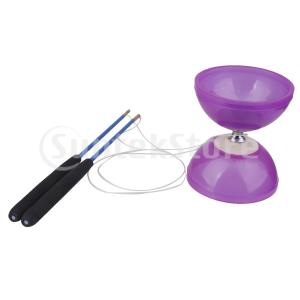 ノーブランド品 5ベアリング ディアボロ 伝統的 大道芸 中国コマ 独楽 ジャグリング 玩具 初心者 選べる5色