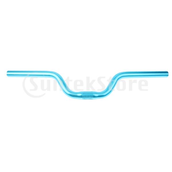 合金 マウンテン バイク サイクリング 固定ギア ライザー ハンドルバー 25.4mm 52cm 3...