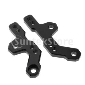 オートバイ  リアフットペグマウントブラケットベース