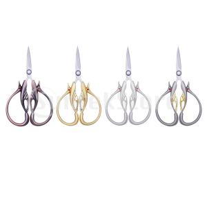 はさみ 裁ちばさみ ステンレスはさみ 花柄 ハサミ 縫製