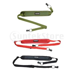 ウクレレストラップ 調節可能 ダブルフック ??ショルダーストラップ