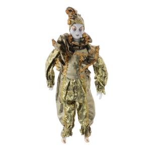 赤い服 41cm 面白い ピエロ男の人形 ハロウィンの装飾 ギフト