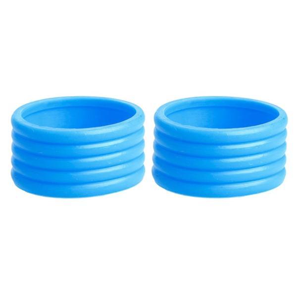 2個/個2.5cmテニスラケット固定リングスカッシュラケット密閉ループロックアクセサリー