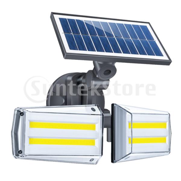 LEDソーラーライト付き屋外ソーラーランプPIRモーションセンサーに適用Garden Street ...