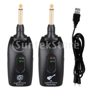 送信機受信機 ギターシステム充電式 ポータブルオーディオ