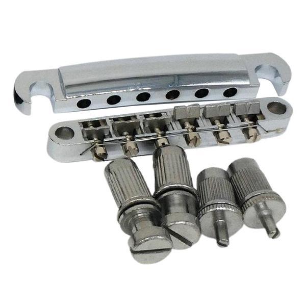 6弦エレクトリック・ギター・ブリッジ・テールピースはLPスタイル・ギターに適合