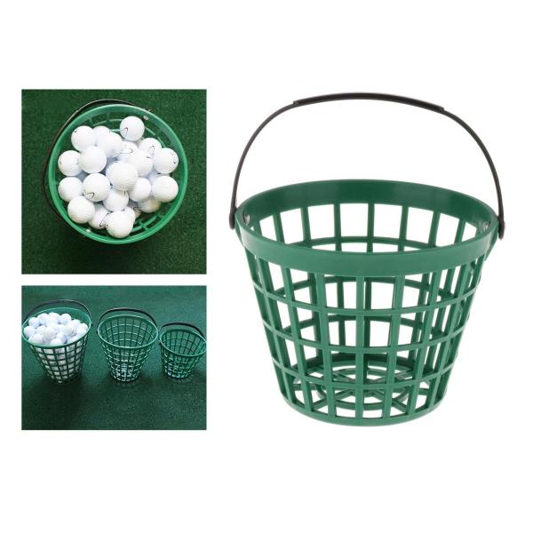固体ゴルフレンジバスケット.ゴルフボールテニスボール.卵コレクションバケツを運ぶゴルフボール収納容器...