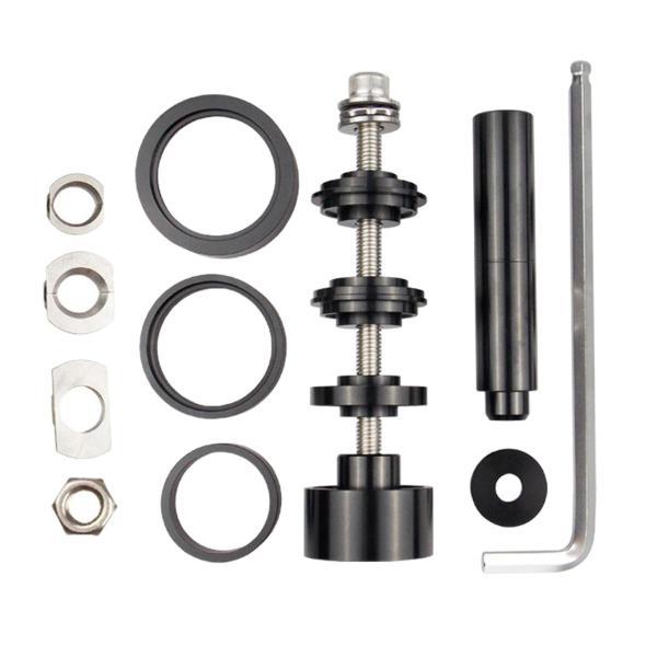 自転車ベアリングプレスツールキット自転車ボトムブラケットインストール除去ツール.バイクbbリムーバー...