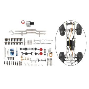 1/16金属シャーシフレームキット用wpl 1 CB05SJCJ CB05リモコンdiyアクセサリー｜stk-shop