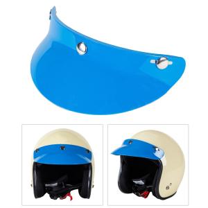 3 スナップ オートバイ ヘルメット バイザー ピーク UV サンバイザー