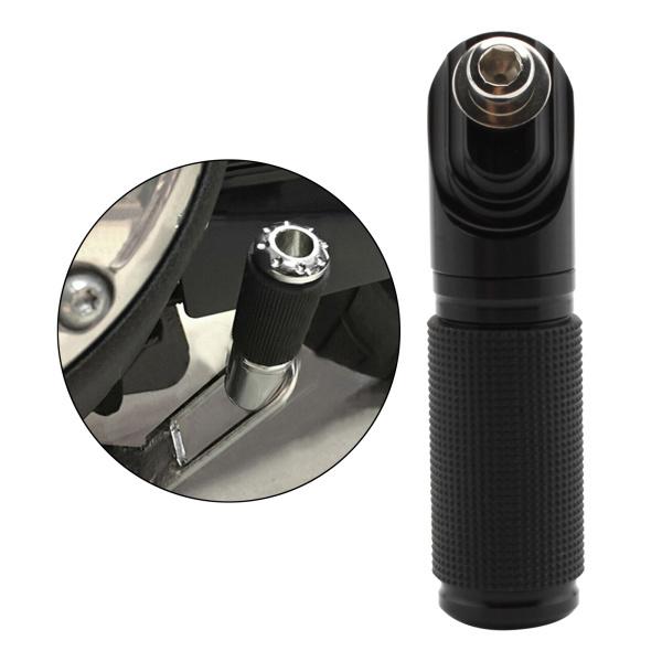 モーターサイクルスタンドエクステンションキックスタンドフットペダルキットハーレーダイナストリートに適...