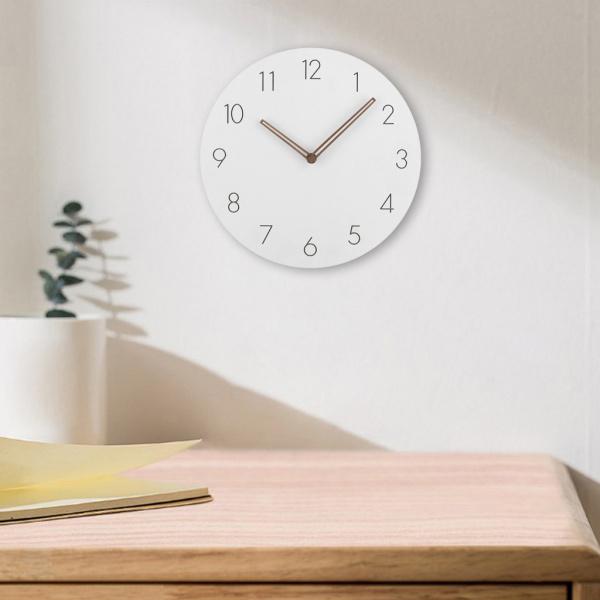 壁時計 壁掛け時計 木素材 装飾 取り付けが簡単 現代的 滑らか 静か 新築祝い プレゼント お祝い...