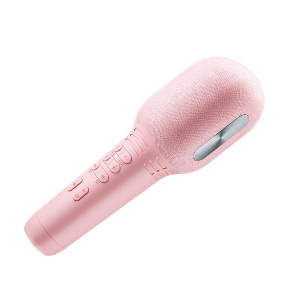 カラオケマイク マイク ワイヤレスマイク Bluetooth接続 高音質 カラフル 人間工学 もちや...