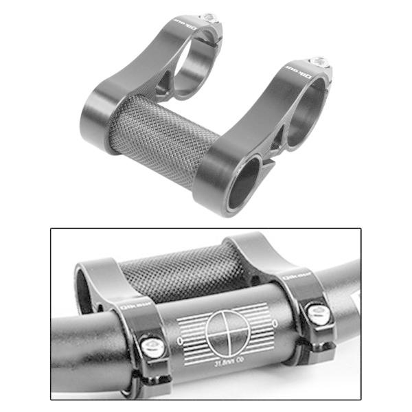 超軽量ロードバイクサイクリングハンドルバーステム折りたたみ自転車ダブルステムライザーマウントアダプタ...