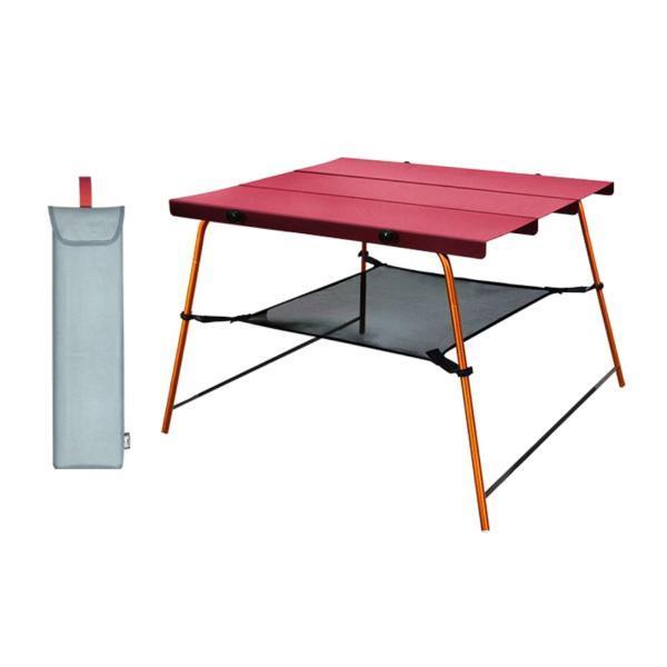 折りたたみ式 テーブルル キャンプデスク 軽量 コンパクト ポータブル 丈夫 頑丈 耐久性 安定性 ...
