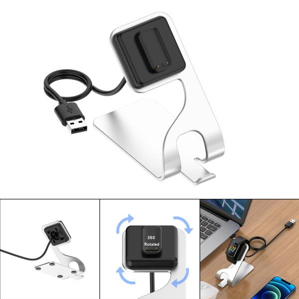 充電5用ポータブル充電ベース充電器スタンドステーション/4.9フィートUSBケーブルメタルブラケット...