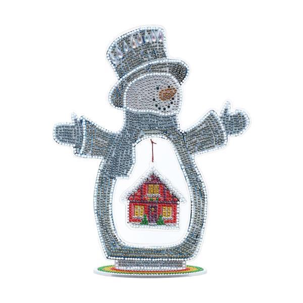 クリスマスダイヤモンドアートキットDIY5DモザイククリスタルクリスマスクラフトDIY絵画数字、クリ...