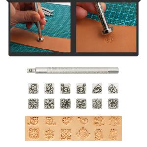 レザークラフトセット、レザースタンピングツール...の詳細画像3