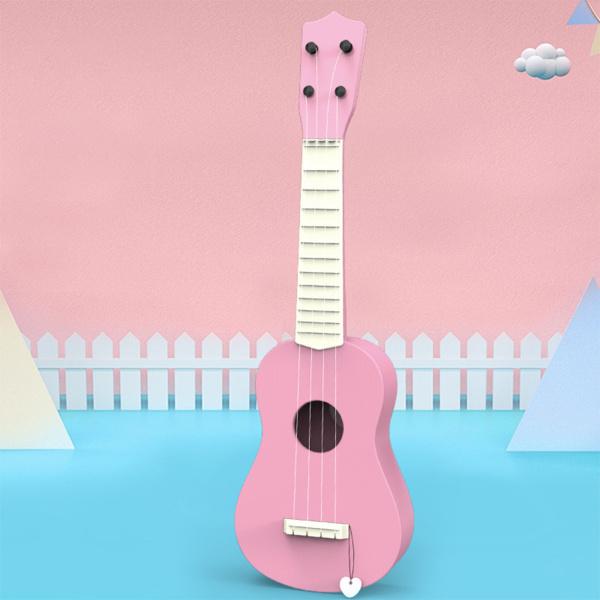 ミニ子供のおもちゃウクレレ12.6インチ子供のおもちゃ学習楽器ギターウクレレ初心者の誕生日プレゼント...